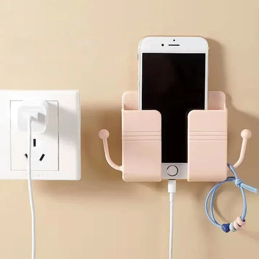 Wall Mount for Cell Phone with Universal Charging Hook