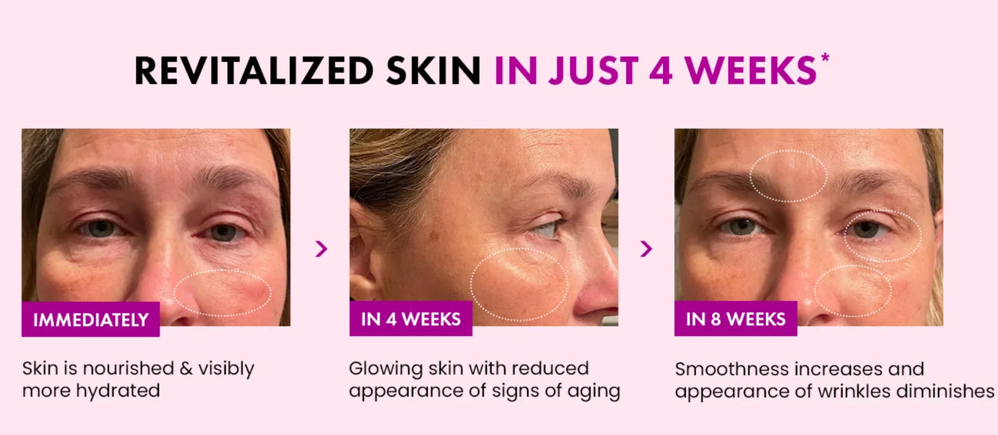 Collagen Facial Cream 50g – Nourishes and Plumps the Skin | Light and Fresh Texture | Day and Night Moisturizer Inspired by Korean Cosmetics