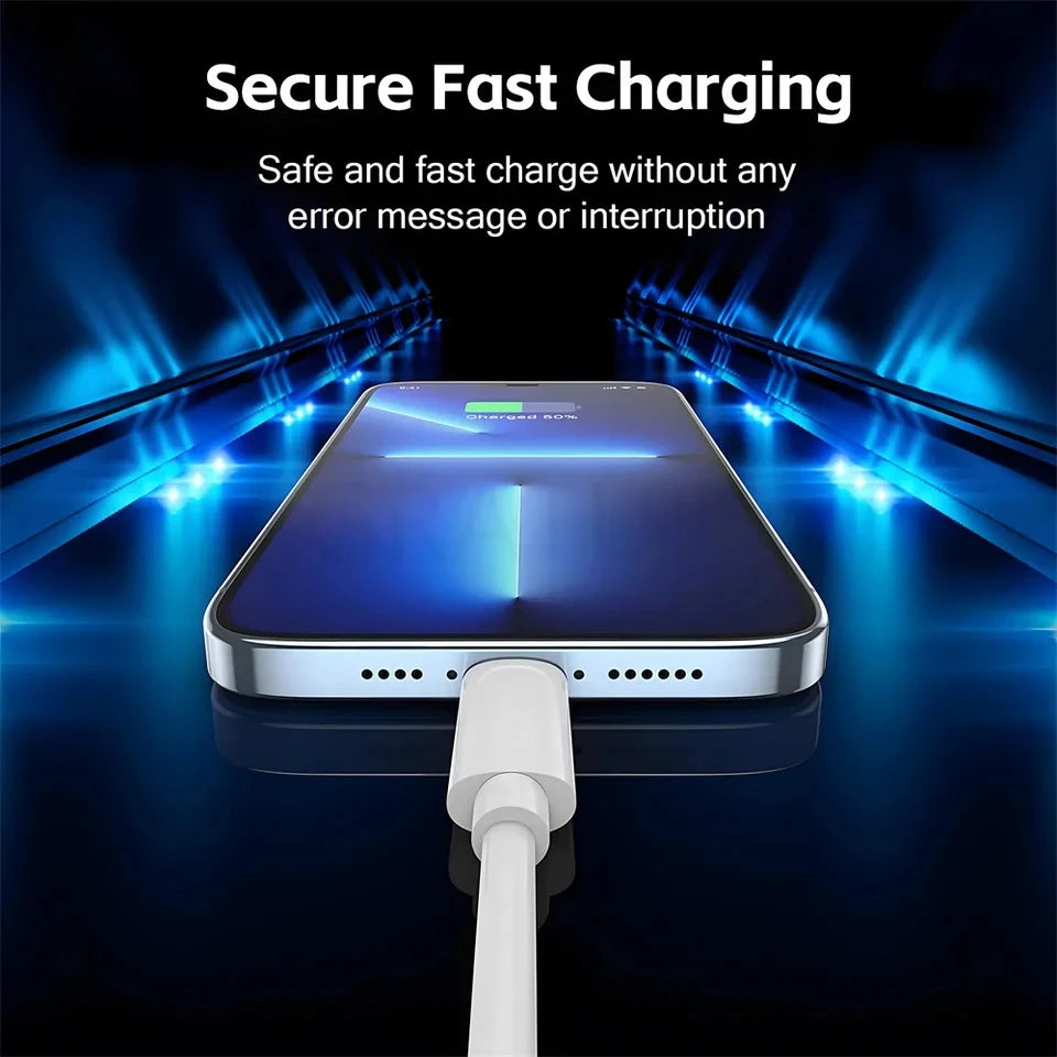 Cargador Rápido 35W Dual USB-C para iPhone – Carga Ultra Rápida (1m / 1.5m / 2m)