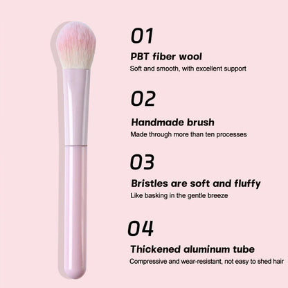 1/8Pcs Makeup Brushes Set Eye Shadow Foundation Cosmetic Brush Eyeshadow Blush Beauty Soft Hair Make Up Tools With/Without Bag