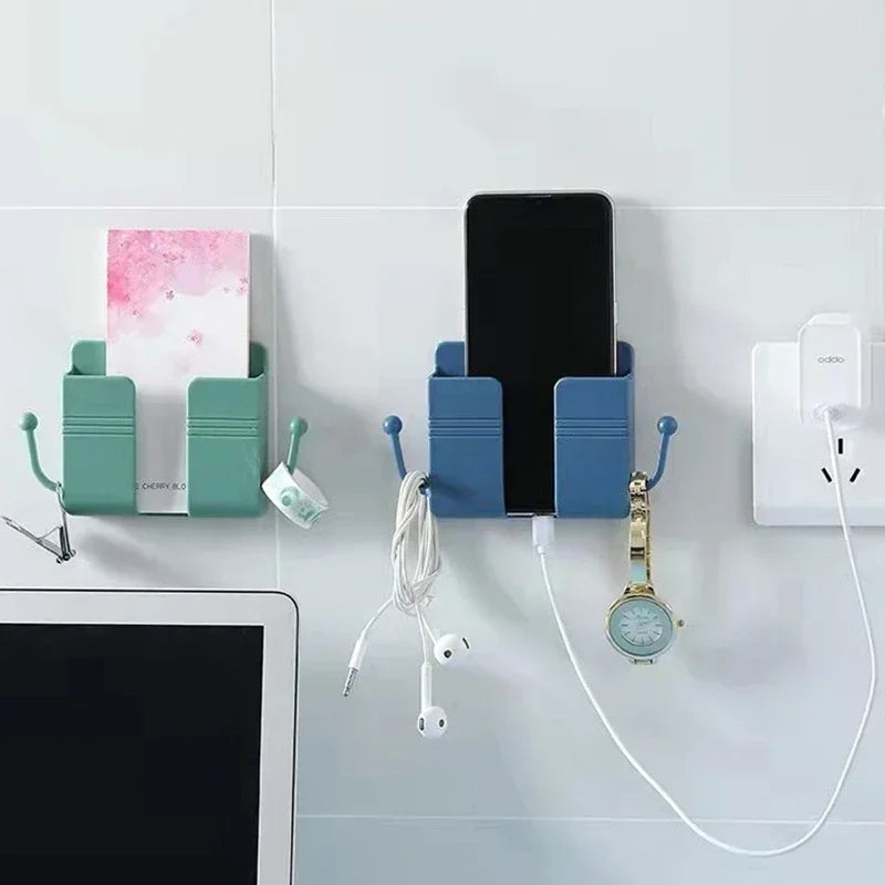 Soporte de Pared para Celular con Gancho de Carga Universal