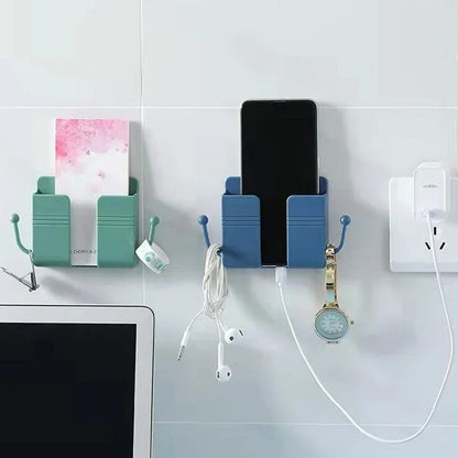 Soporte de Pared para Celular con Gancho de Carga Universal