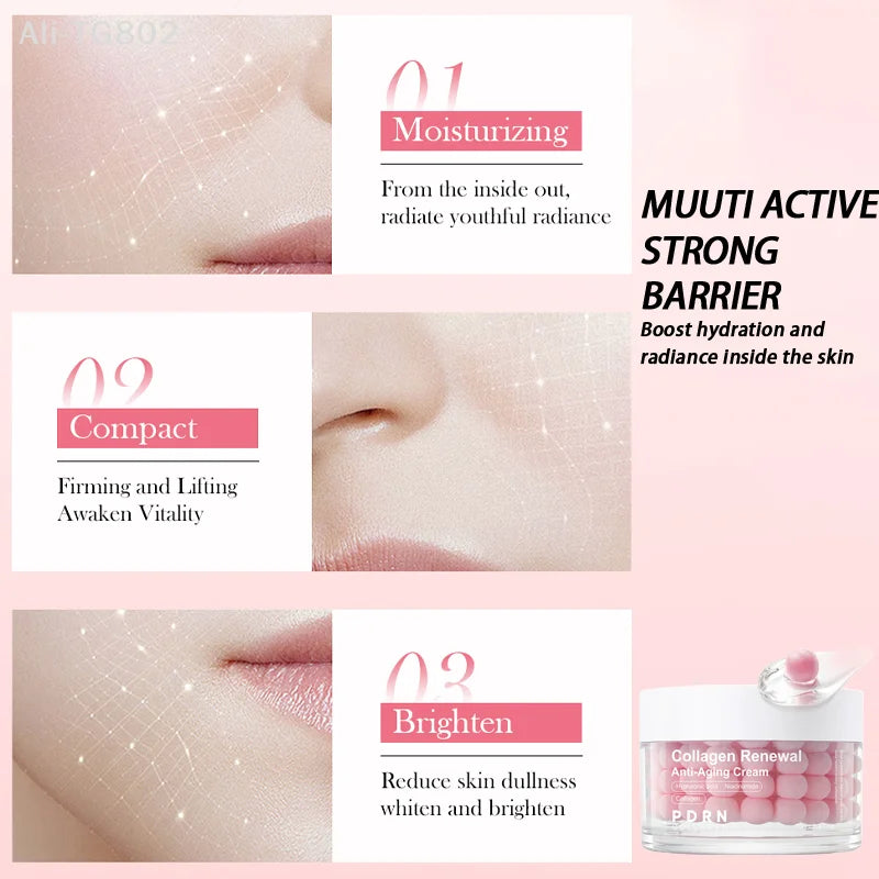 Crema Facial Pink Collagen Capsule – Hidratación y Firmeza Intensiva (70 g)