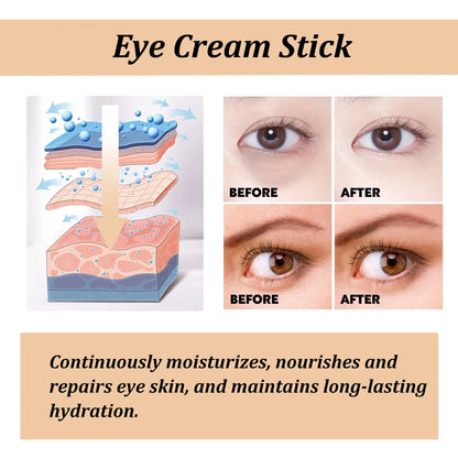 Crema para Ojos en Barra con Baba de Caracol y Colágeno – Reafirma, Hidrata y Atenúa Líneas de Expresión
