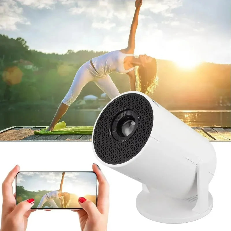 HY300 Portable 4K Projector with Android 11 and WiFi
