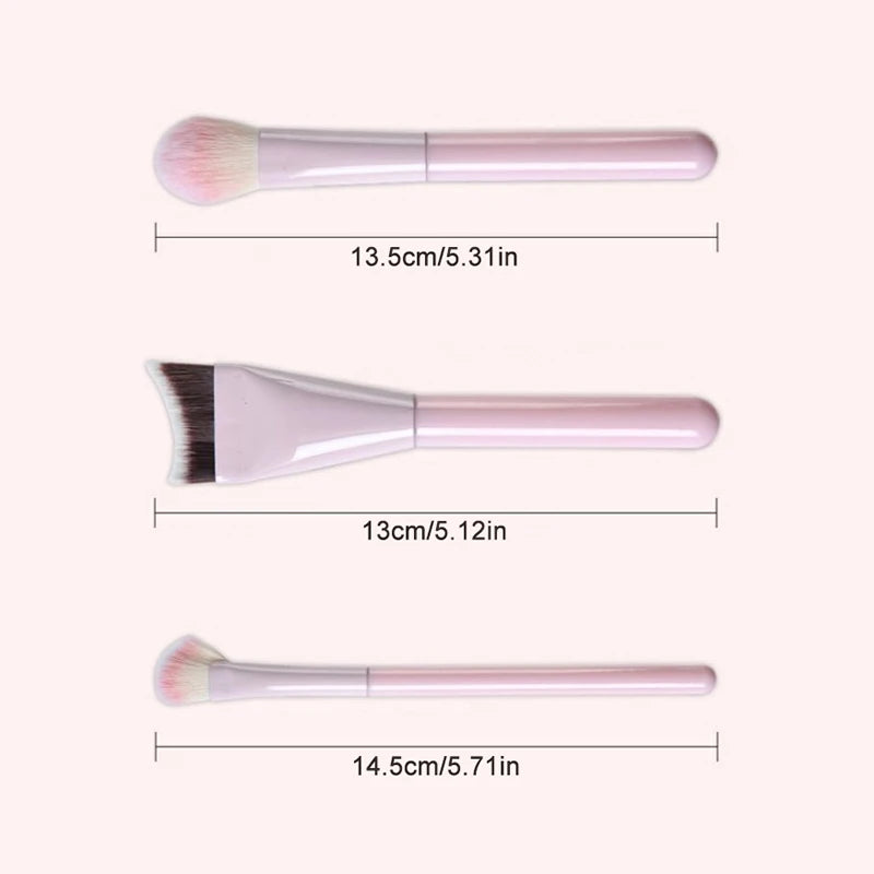 1/8Pcs Makeup Brushes Set Eye Shadow Foundation Cosmetic Brush Eyeshadow Blush Beauty Soft Hair Make Up Tools With/Without Bag