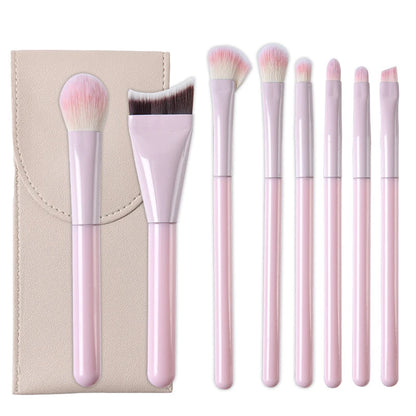 1/8Pcs Makeup Brushes Set Eye Shadow Foundation Cosmetic Brush Eyeshadow Blush Beauty Soft Hair Make Up Tools With/Without Bag