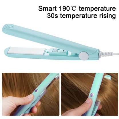 Mini Plancha para Cabello – Alaciado Rápido y Profesional en Formato Viajero