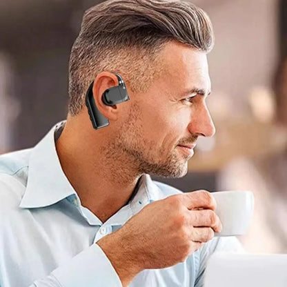 Bluetooth 5.4 Headset with LED Display and Long Battery Life