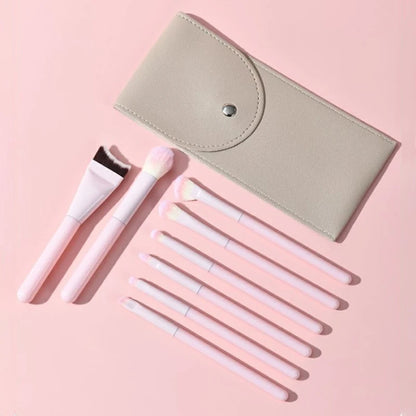 1/8Pcs Makeup Brushes Set Eye Shadow Foundation Cosmetic Brush Eyeshadow Blush Beauty Soft Hair Make Up Tools With/Without Bag