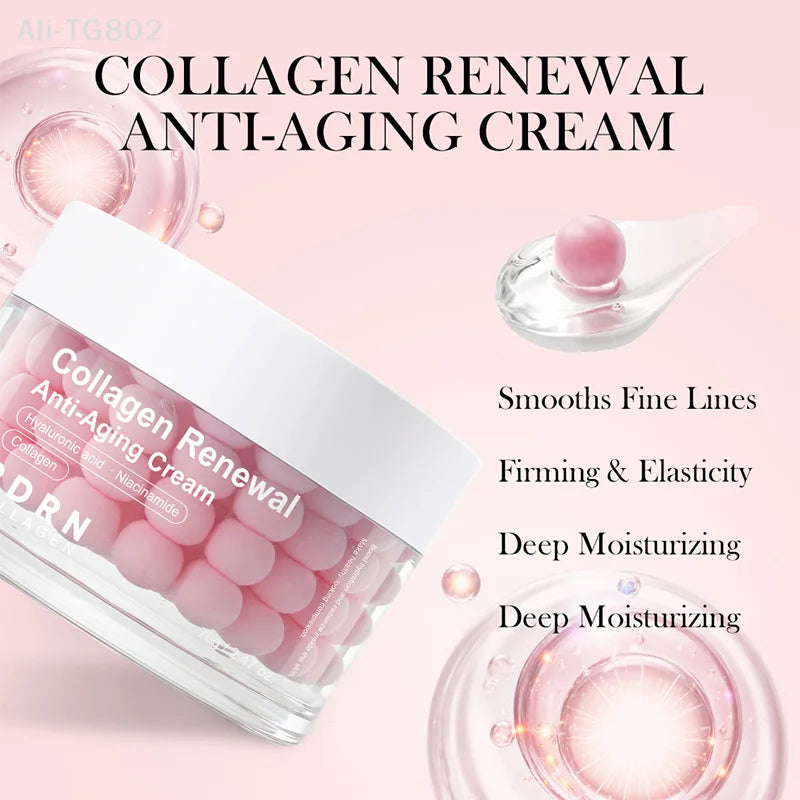 Crema Facial Pink Collagen Capsule – Hidratación y Firmeza Intensiva (70 g)