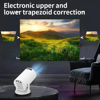 HY300 Portable 4K Projector with Android 11 and WiFi