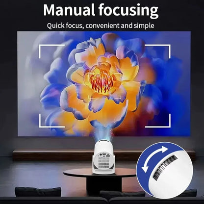 HY300 Portable 4K Projector with Android 11 and WiFi