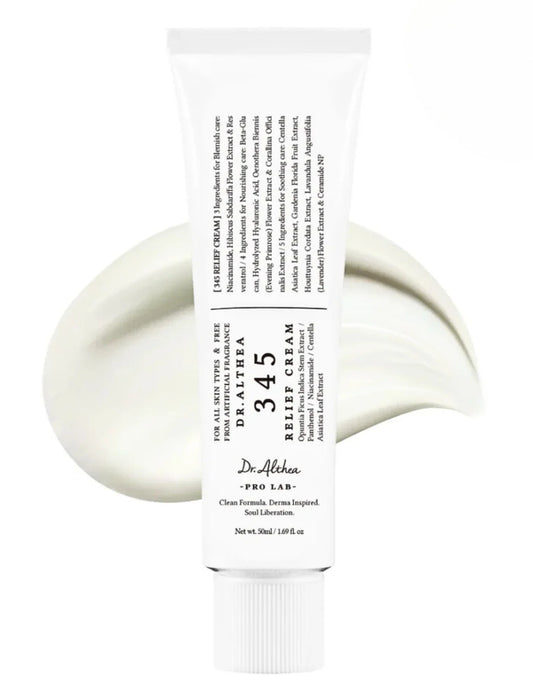 Dr. Althea 345 Relief Cream – La Solución Coreana para Piel Irritada