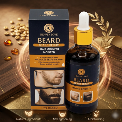 Sérum Activador de Barba – Fórmula de Crecimiento Acelerado y Densidad Pro