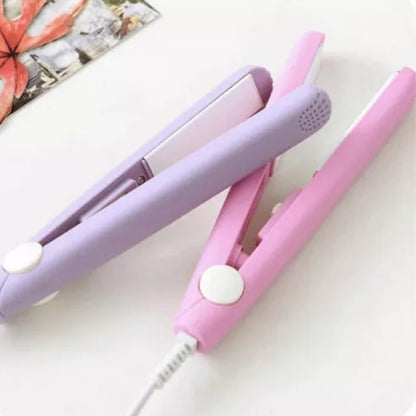 Mini Plancha para Cabello – Alaciado Rápido y Profesional en Formato Viajero