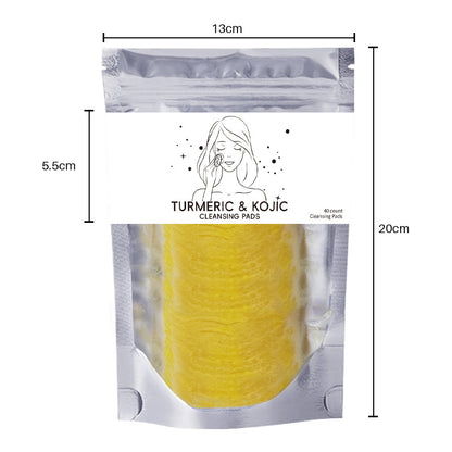 Almohadillas Exfoliantes de Cúrcuma Gold Radiance