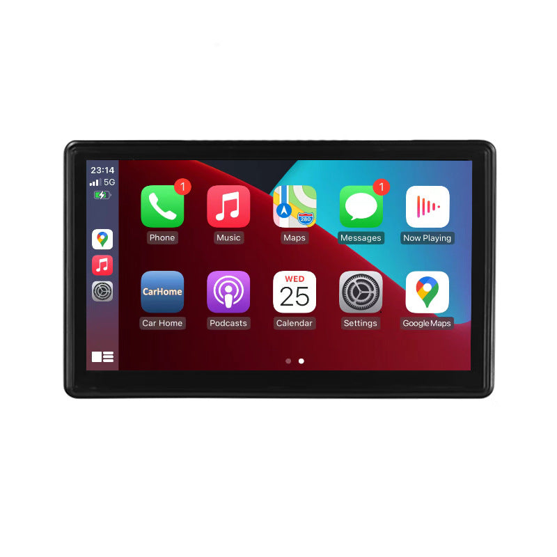 Pantalla Inteligente Portátil 7" para Carro – Apple CarPlay & Android Auto Inalámbrico