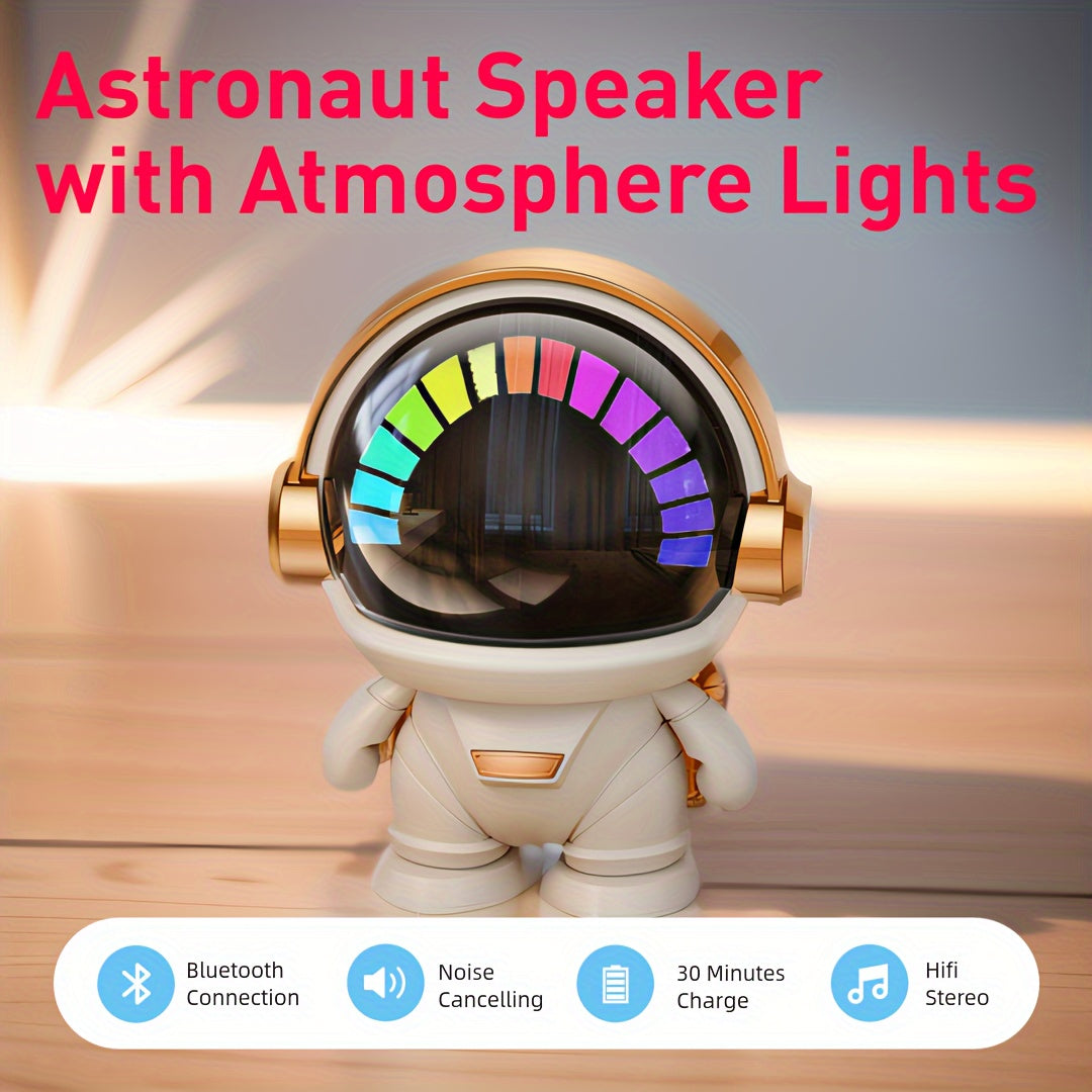 Bocina Astronauta Galáctico Bluetooth - Sonido Envolvente y Estilo Único