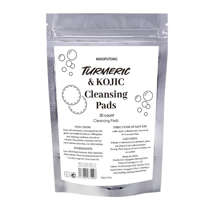Almohadillas Exfoliantes de Cúrcuma Gold Radiance