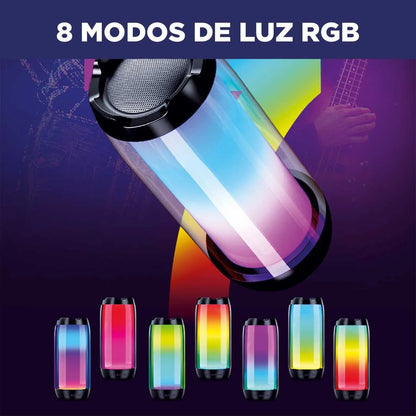 Bocina Bluetooth OKOP KP-547 – Sonido Envolvente y Bajo Potente en Formato Compacto
