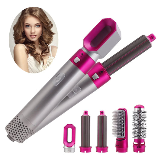 CEPILLO 5 en 1 Pro – El Kit de Belleza Completo para un Cabello Espectacular