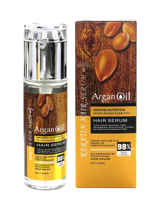 Aceite de Argán y Queratina– Nutrición Profunda Sin Sulfatos (80ml)