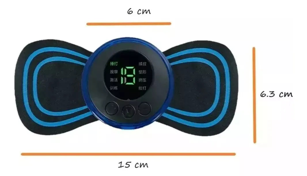 Mini Masajeador Pro – Potencia de Relajación en la Palma de tu Mano