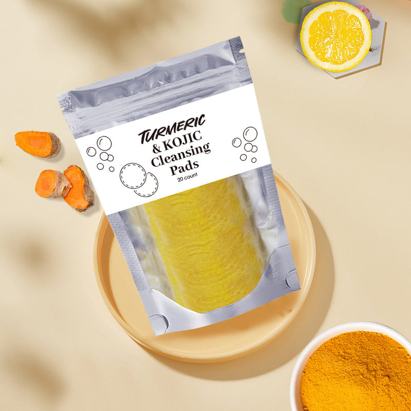 Almohadillas Exfoliantes de Cúrcuma Gold Radiance