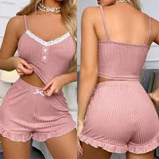 Set de Pijama 2pz Sexy Lencería X2546 – Comodidad con Estilo