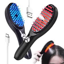 💆‍♀️ Peine Terapéutico LED – Estimulación Capilar y Masaje Pro 🔥