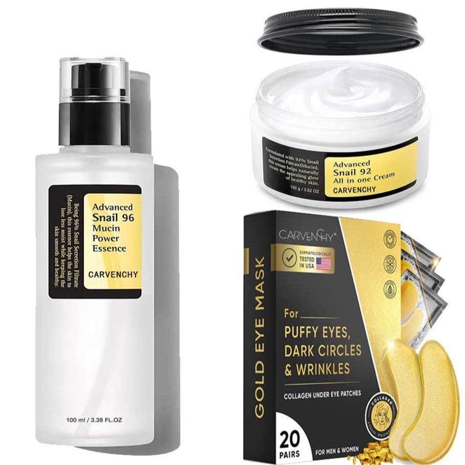 Snail Radiance Renewal Set – Facial Kit with Snail Mucin 