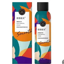 crema depiladora   en spray de la marca Détvfo, conocida como Smooth Hair Removal Cream