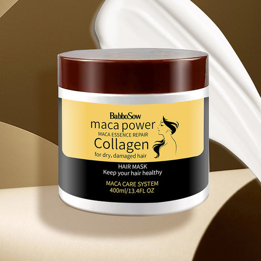 Mascarilla Capilar Pro-Colágeno & Aceite de Nueces – Reparación Profunda y Brillo Espejo