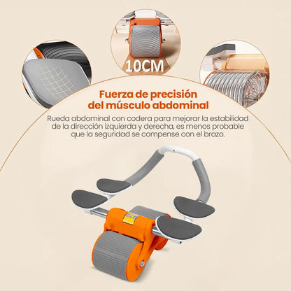 Rueda Abdominal con Contador Inteligente: ¡Define tu Abdomen con Precisión!