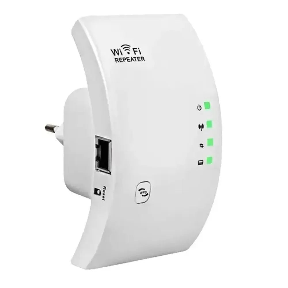 Repetidor WiFi Ultra-Potente – ¡Dile Adiós a las Zonas sin Internet en tu Casa!