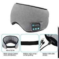 Antifaz Bluetooth SleepMask – Descanso Total y Relajación