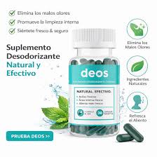 💊 Cápsulas DEOS – Desodorante Interno y Detox Total 🍃