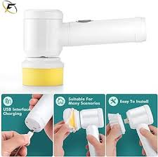 🧼 Cepillo de Limpieza Eléctrico – Limpieza 360° Sin Esfuerzo ✨