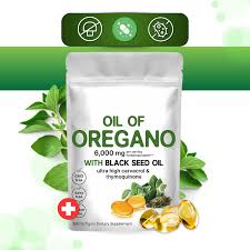 🌿 ACEITE DE ORÉGANO Y COMINO NEGRO 6000 MG (180 CÁPSULAS BLANDAS) 🌿