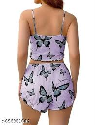 Pijama Butterfly Lavender (Talla M) – Tu Momento de Relax Descripción: