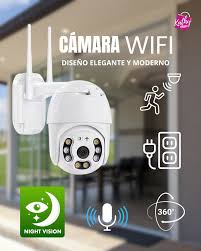 Cámara de Seguridad IP WiFi A8 – Vigilancia Inteligente 360° Full HD
