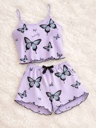 Pijama Butterfly Lavender (Talla XL) – Confort Real y Estilo Descripción:
