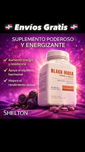 Black Maca Negra Peruana x90 Cápsulas – Energía y Vitalidad Natural