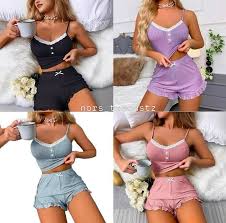 Set de Pijama 2pz Sexy Lencería X2546 – Comodidad con Estilo