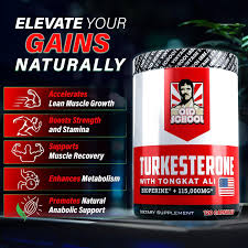 Turkesterone Max – Potenciador Natural de Testosterona y Masa Muscular