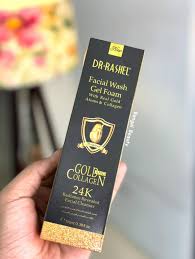 Limpiador Facial Dr. Comely – Oro Real y Colágeno para un Rostro Radiante