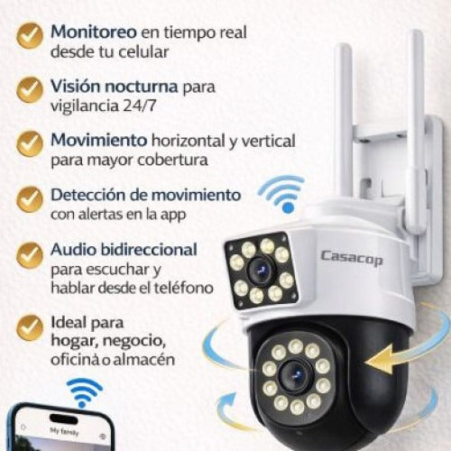 Cámara de Seguridad Pro A36B – Vigilancia Avanzada y Control Inteligente