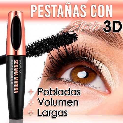 Pestañina 4D Silk Fiber – Efecto Pestañas Postizas Instantáneo
