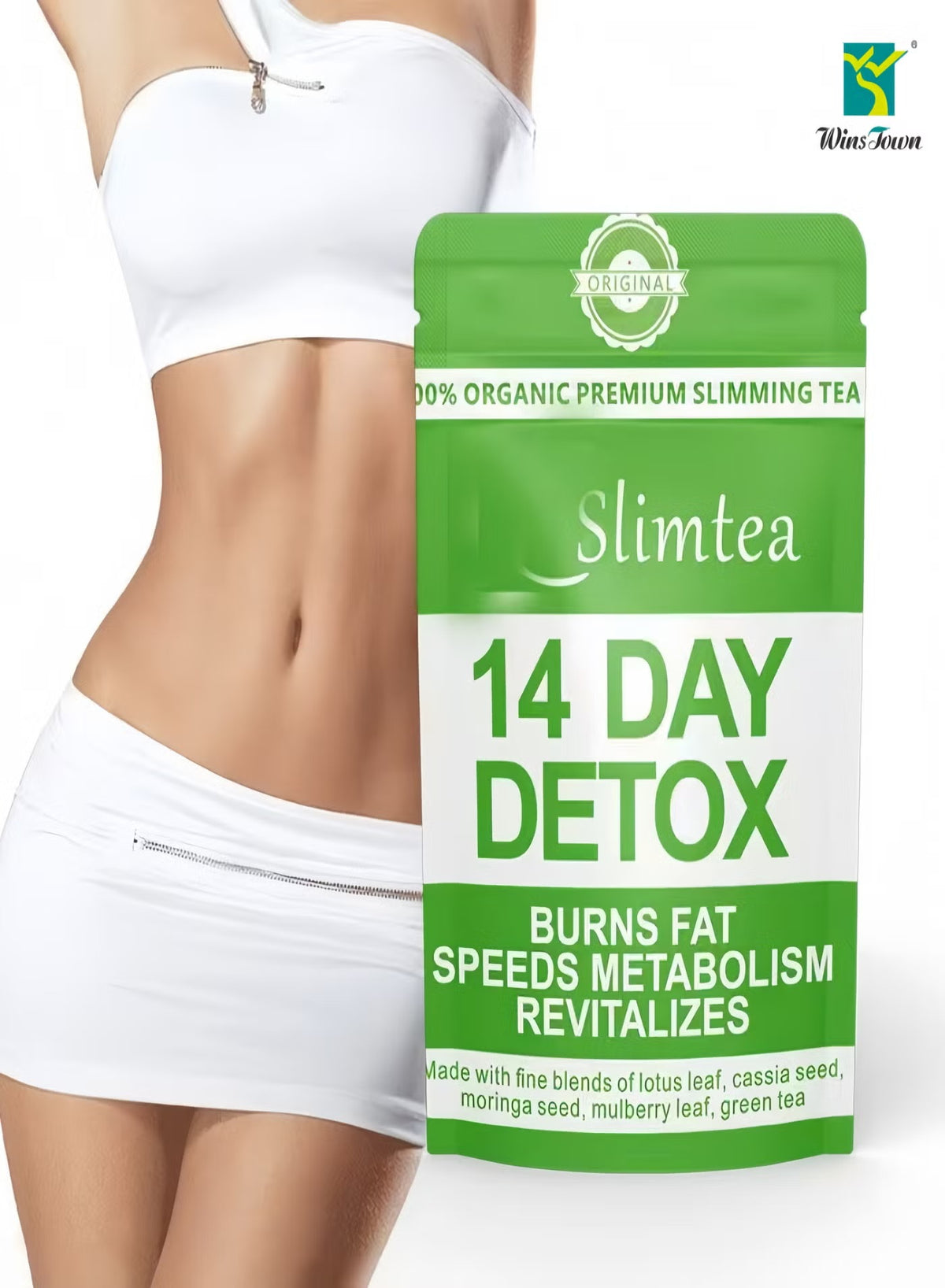Té Verde Detox 14 Días – Tu Reinicio Metabólico y Abdomen Plano
